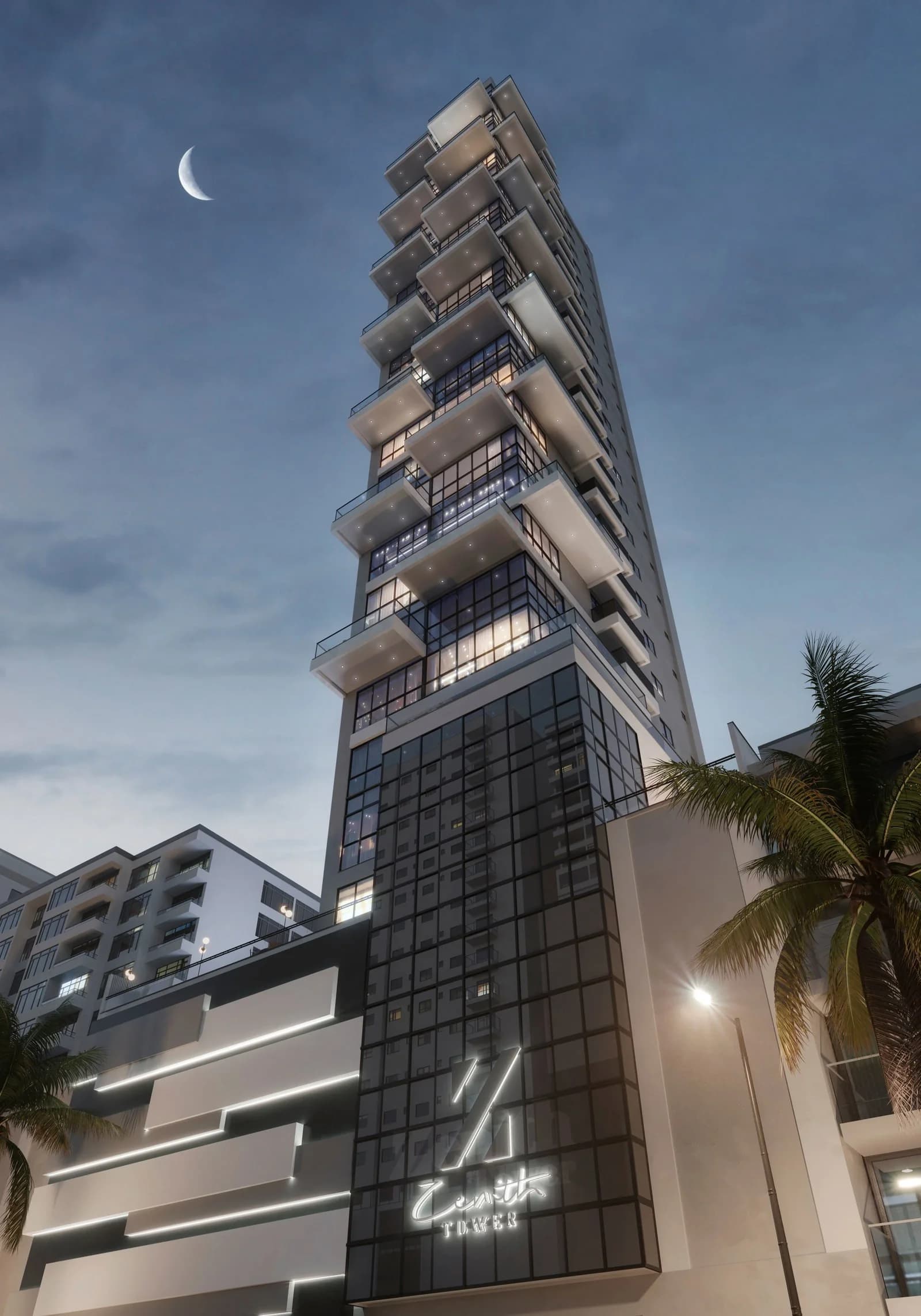 Zenith Tower, Apartamento 180m² no Centro