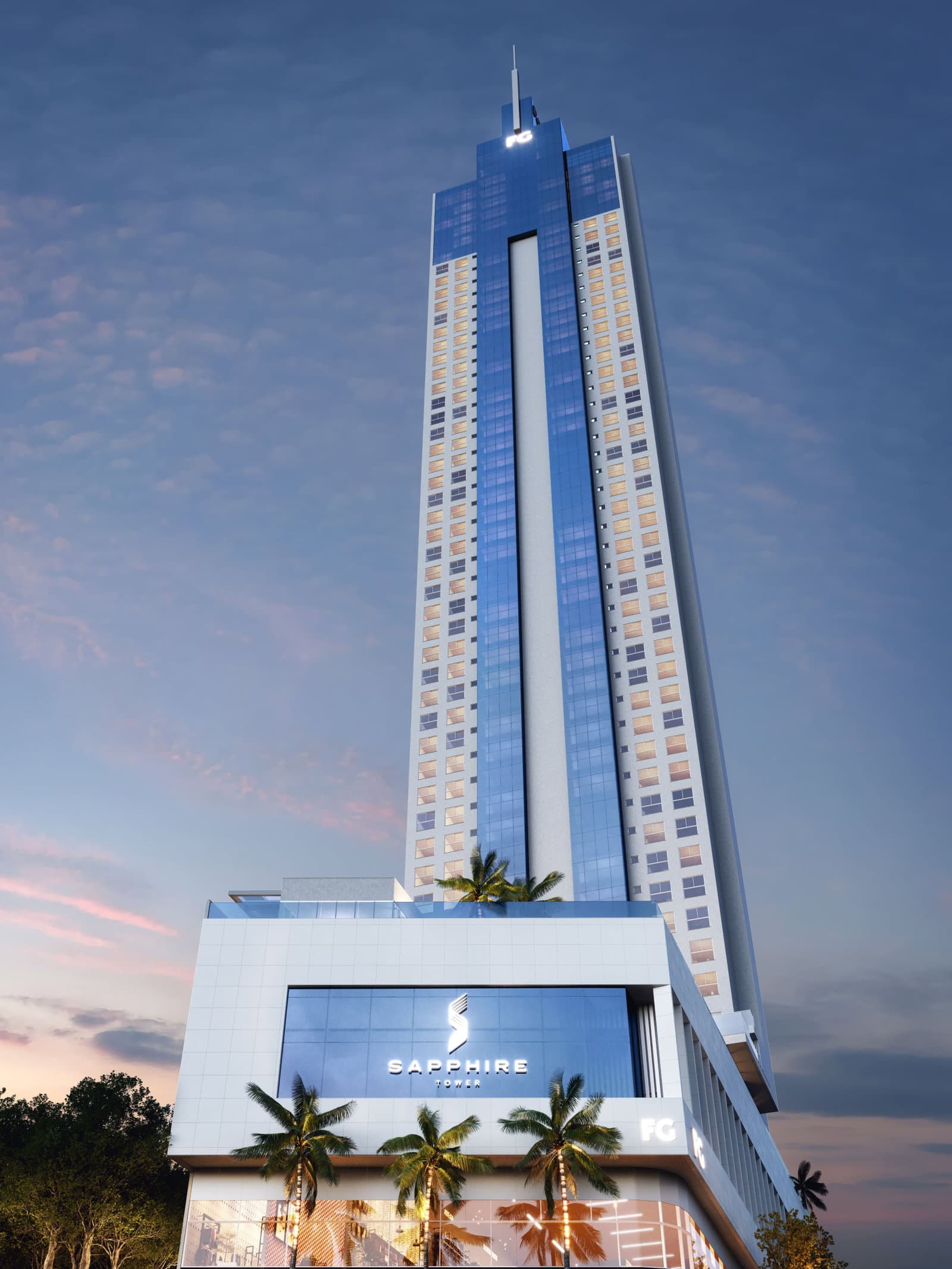 Sapphire Tower FG, Apartamento Alto Padrão na Avenida Brasil